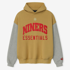San Francisco 49ers Fear of God x NFL Unisex Sport Hoodie - Gold/Heather Gray on sale