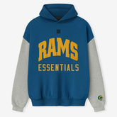 Los Angeles Rams Fear of God x NFL Unisex Sport Hoodie - Royal/Heather Gray for sale