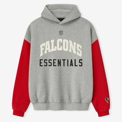 Atlanta Falcons Fear of God x NFL Unisex Sport Hoodie - Heather Gray/Red on sale
