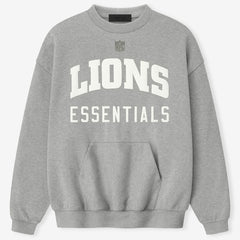 Detroit Lions Fear of God x NFL Unisex Sport Sweatshirt - Heather Gray discount