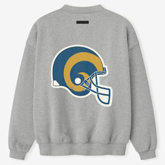 Los Angeles Rams Fear of God x NFL Unisex Sport Sweatshirt - Heather Gray online