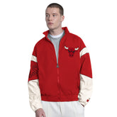 Chicago Bulls Starter The Gust Full-Zip Hooded Jacket - Red cheap