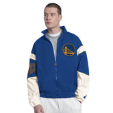 Golden State Warriors Starter The Gust Full-Zip Hooded Jacket sale - Royal on sale
