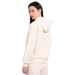 Los Angeles Lakers Starter Women's Pastel Relaxed Hoodie - Cream sale