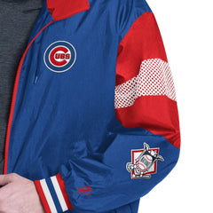 Chicago Cubs Pro Player Legacy Lightweight Full-Zip Hooded Jacket Royal/Red
