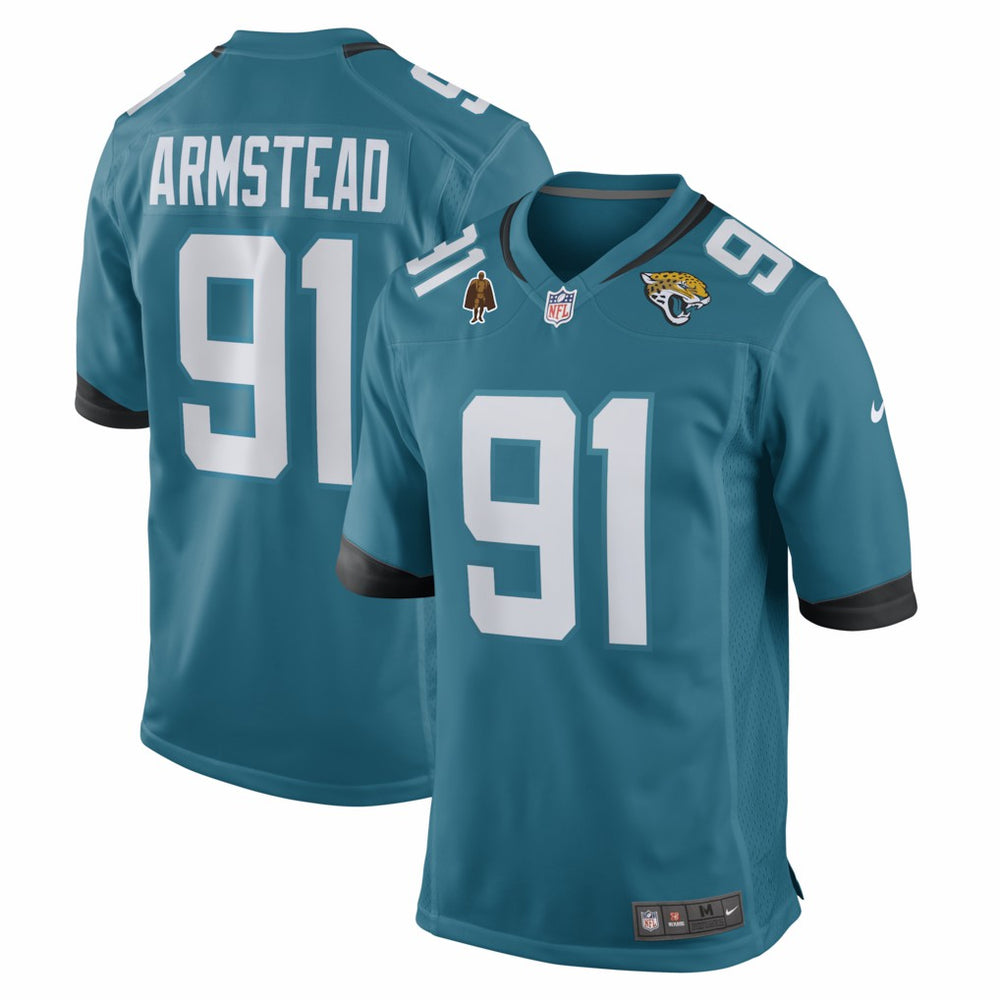 Arik Armstead Jacksonville Jaguars Team Walter Payton Man of the Year Game Jersey - Teal for sale