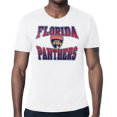 Florida Panthers Starter Comic Style Team Graphic T-Shirt - White T-shirts