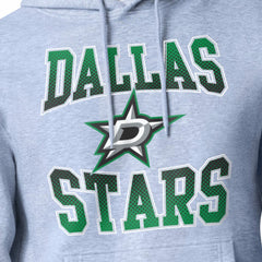 Dallas Stars Starter Comic Style Team Graphic Hoodie - Gray Hoodies
