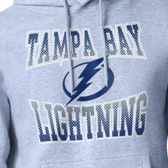 Tampa Bay Lightning Starter Comic Style Team Graphic Hoodie - Gray Hoodies