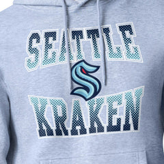 Seattle Kraken Starter Comic Style Team Graphic Hoodie - Gray Hoodies