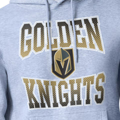 Vegas Golden Knights Starter Comic Style Team Graphic Hoodie - Gray Hoodies