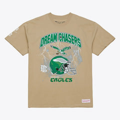 Philadelphia Eagles Dream Chasers Rings T-Shirt - Khaki online