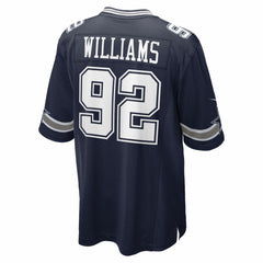 Quinnen Williams Dallas Cowboys Team Game Jersey - Navy sale
