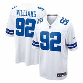 Quinnen Williams Dallas Cowboys Game Jersey - White on sale