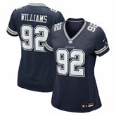 Quinnen Williams Dallas Cowboys Women's Team Game Jersey - Navy on sale