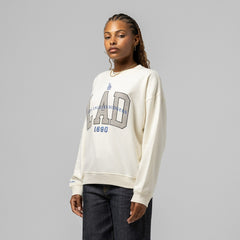 Los Angeles Dodgers Women's Premium Crewneck Sweatshirt Cream