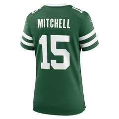 Adonai Mitchell New York Jets Women's Team Game Jersey - Legacy Green online