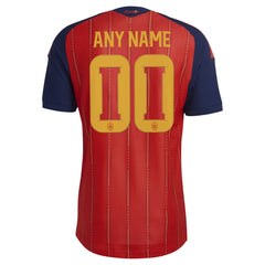 Spain National Team FIFA x World Cup 2026 Home On Field Custom Jersey - Red online