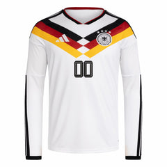 Germany National Team FIFA x World Cup 2026 Home Replica Long Sleeve Custom Jersey - White for sale