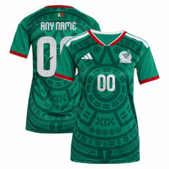 Mexico National Team Women's 2026 Home Replica Custom Jersey - Green sale