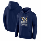 Nashville Predators 2025 NHL Global Series Hometown To Stockholm Legacy Hoodie - Navy Hoodies