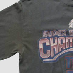 New York Giants 2012 Long Sleeve T-shirt - Black Vintage on sale