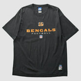 Cincinnati Bengals Reebok 2000s T-shirt - Black Vintage outlet