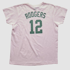 Green Bay Packers Reebok 2010s T-shirt - Pink Vintage discount