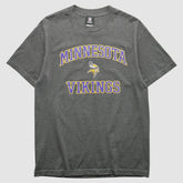 Minnesota Vikings Team Edition Apparel 2010s T-shirt - Dark Heather Gray Vintage for sale