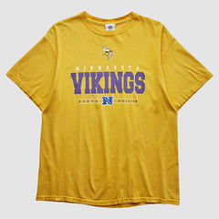 Minnesota Vikings NFL 2010s T-shirt - Yellow Vintage sale
