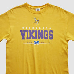 Minnesota Vikings NFL 2010s T-shirt - Yellow Vintage sale