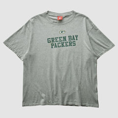 Green Bay Packers NFL 2000s T-shirt - Heather Gray Vintage on sale