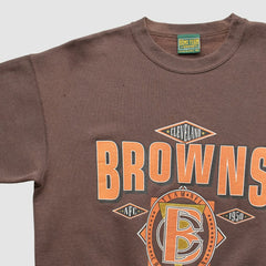Cleveland Browns Home Team Advantage 90s Sweatshirt - Brown Vintage outlet