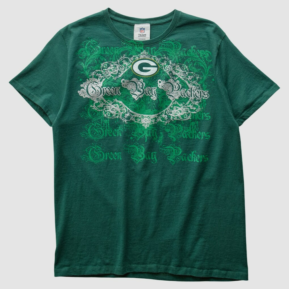 Green Bay Packers NFL 2010s T-shirt - Green Vintage discount