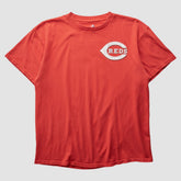Cincinnati Reds Majestic 2000s T-shirt Red Vintage