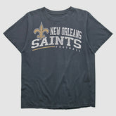 New Orleans Saints Reebok 2000s T-shirt - Black Vintage for sale