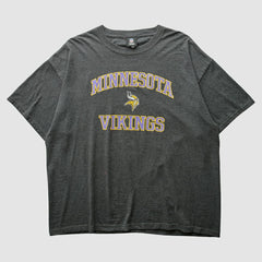 Minnesota Vikings NFL 2010s T-shirt - Dark Heather Gray Vintage on sale