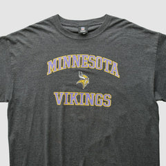 Minnesota Vikings NFL 2010s T-shirt - Dark Heather Gray Vintage on sale