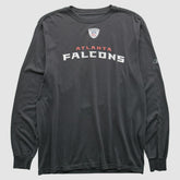Atlanta Falcons Reebok 2000s Long Sleeve T-shirt - Charcoal Vintage outlet