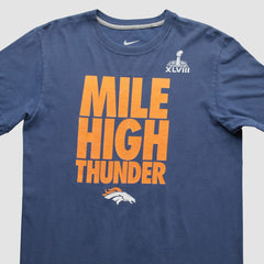 Denver Broncos 2014 T-shirt - Navy Vintage cheap