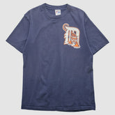 Detroit Tigers Majestic 2000s T-shirt Navy Vintage
