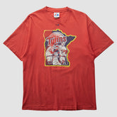 Minnesota Twins Majestic 2010 T-shirt Red Vintage