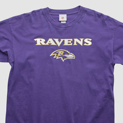 Baltimore Ravens NFL 2000s Long Sleeve T-shirt - Purple Vintage cheap