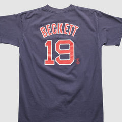 Boston Red Sox Majestic 2000s T-shirt Navy Vintage