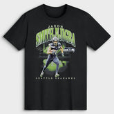 Jaxon Smith-Njigba Seattle Seahawks Big & Tall Player Hype T-Shirt - Black on sale
