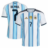 Rodrigo De Paul Argentina National Team 2026 Home Jersey - White outlet