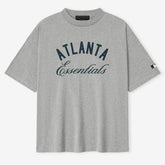 Atlanta Braves Fear of God x MLB Unisex 90's T-Shirt Heather Gray