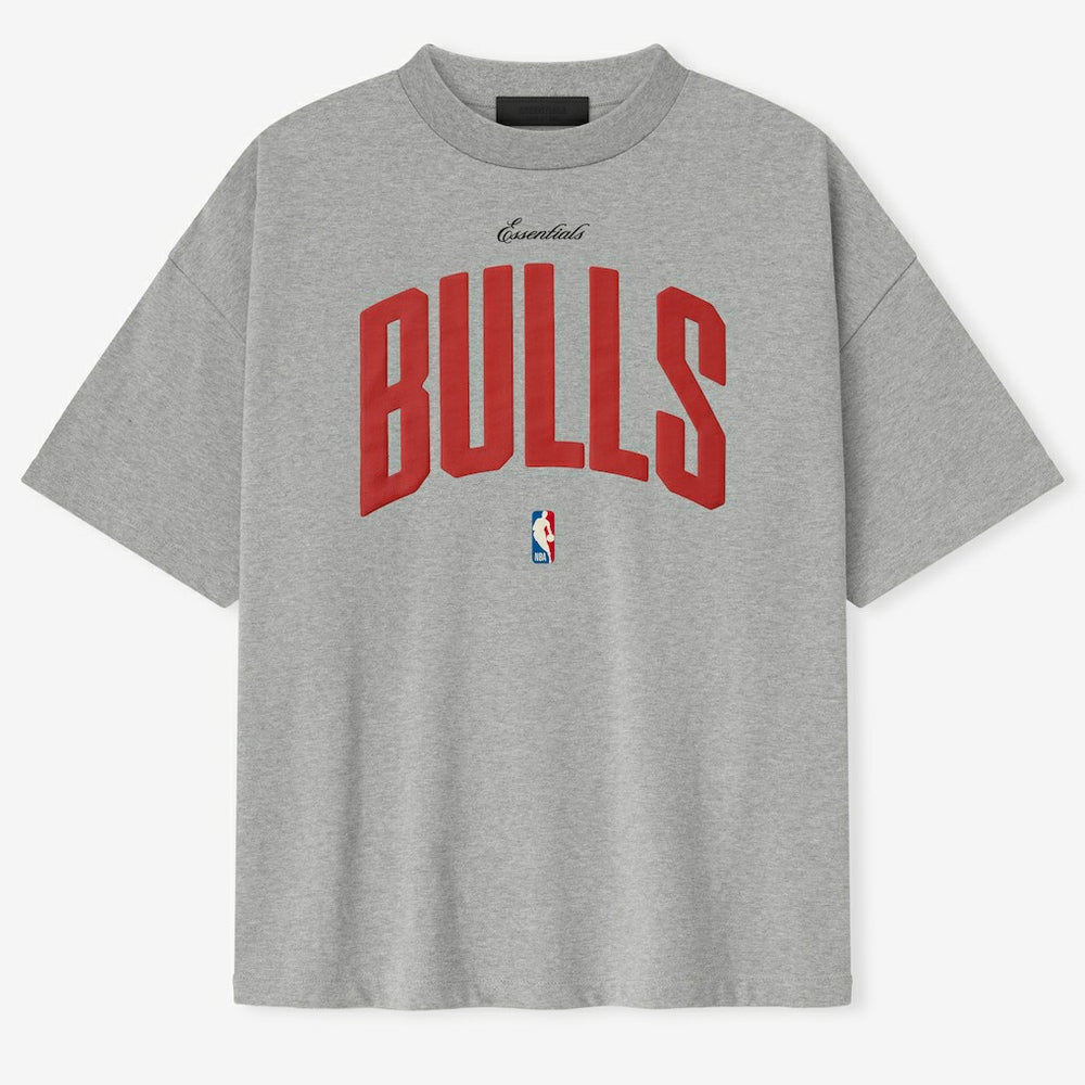 Chicago Bulls Fear of God x NBA Unisex 90's T-Shirt sale - Heather Gray sale