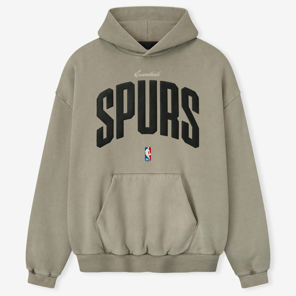 San Antonio Spurs Fear of God x NBA Unisex 90's Hoodie - Gray on sale