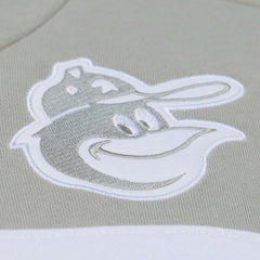 Baltimore Orioles Cooperstown Collection Thunderstorm Head Coach Hoodie Gray